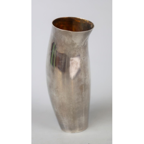 5 - Hallmarked silver vase - Approx 200g