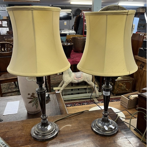 503 - Pair of table lamps