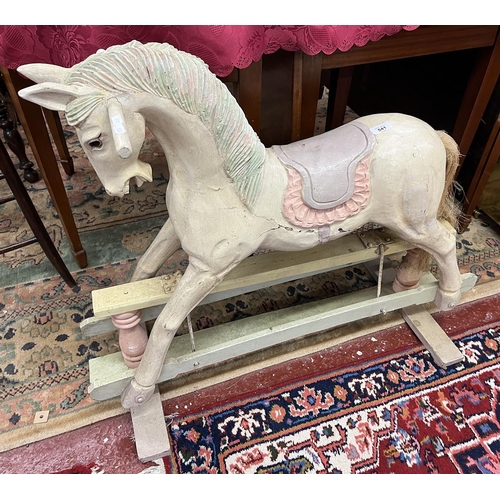 541 - Vintage child's rocking horse