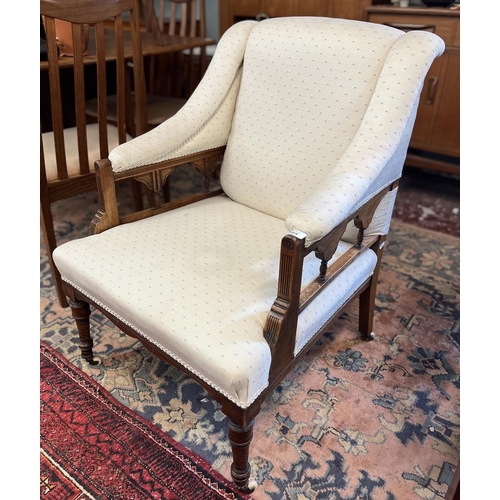 564 - Edwardian armchair