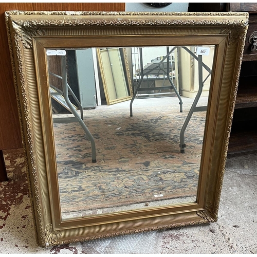 567 - Gilt framed mirror