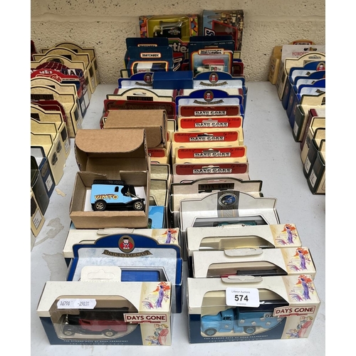 574 - Collection of diecast vehicles in original boxes