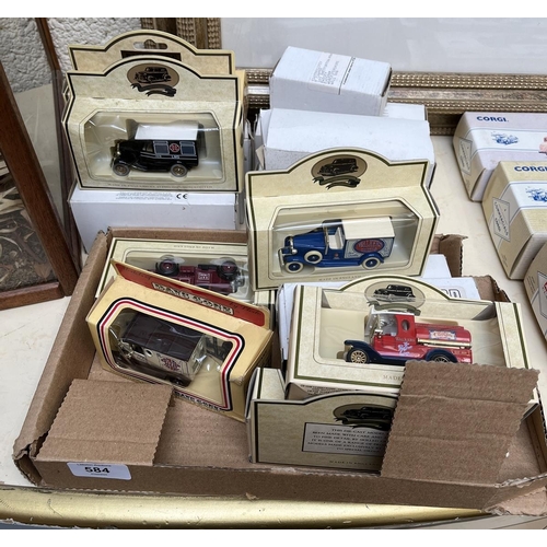 584 - Collection of diecast vehicles in original boxes