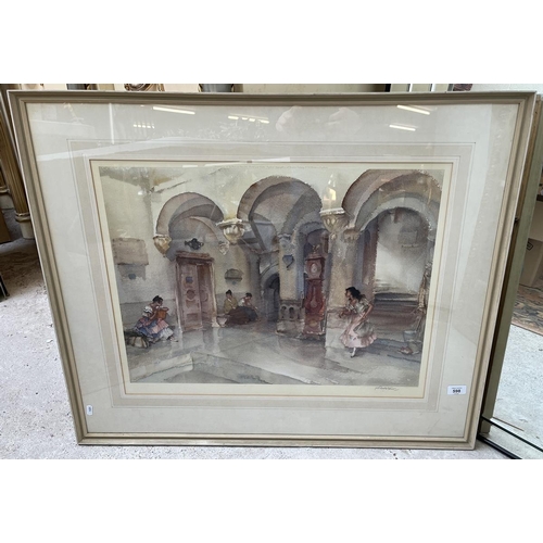 598 - Large signed William Russel Flint print