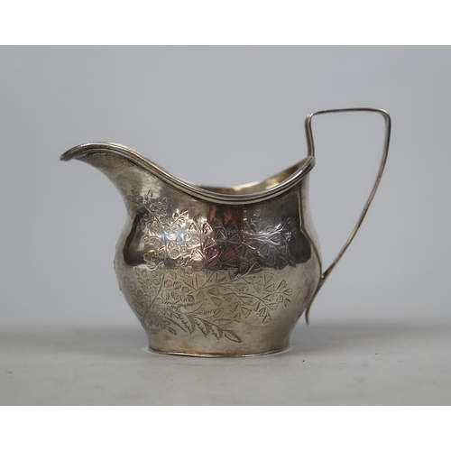 6 - Hallmarked silver cream jug - Approx 135g