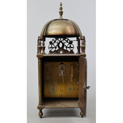 148 - Brass Lantern clock