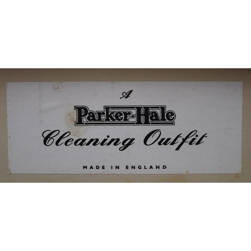 168 - 2 Parkerhale gun cleaning kits and James Perdi cards