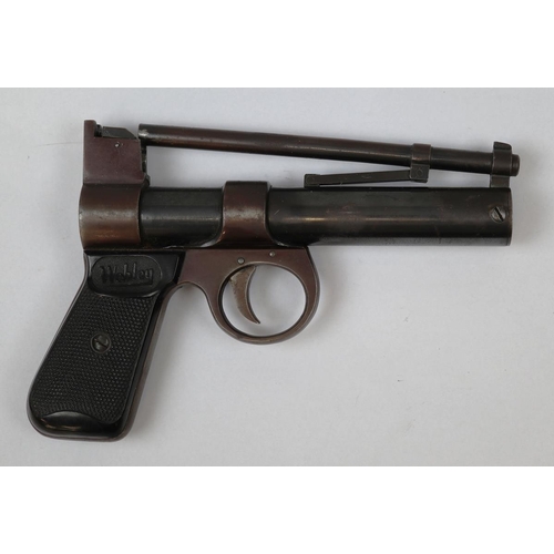 187 - Webley Junior .177 air pistol S/N 3815