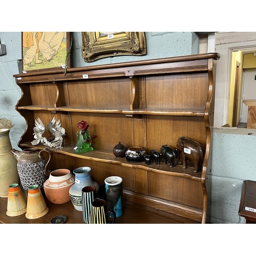 451 - Golden Dawn Ercol dresser - Approx W: 145cm D: 51cm H: 170cm