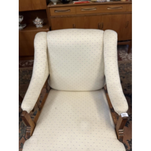 564 - Edwardian armchair