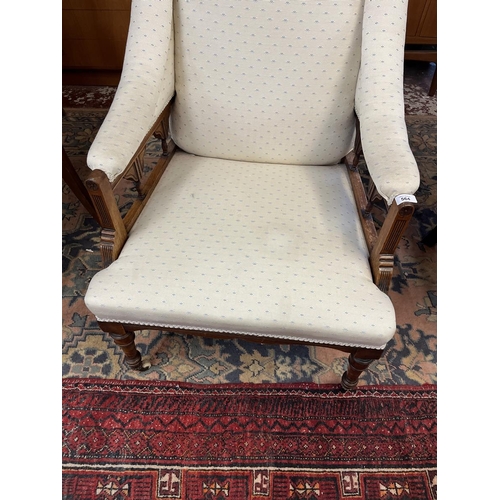 564 - Edwardian armchair