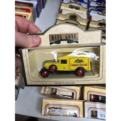 575 - Collection of diecast vehicles in original boxes