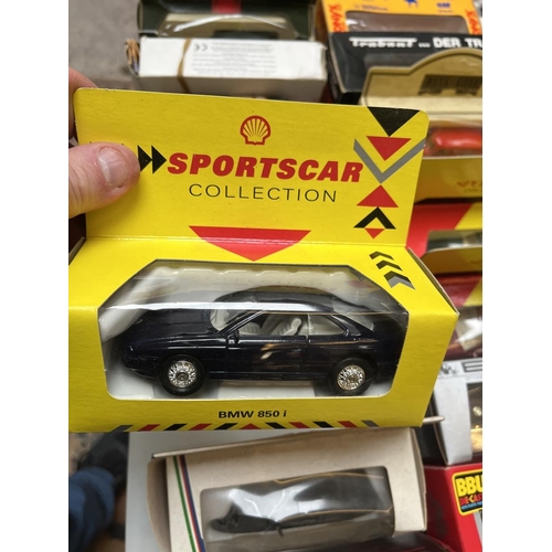 588 - Collection of die cast vehicles in original boxes