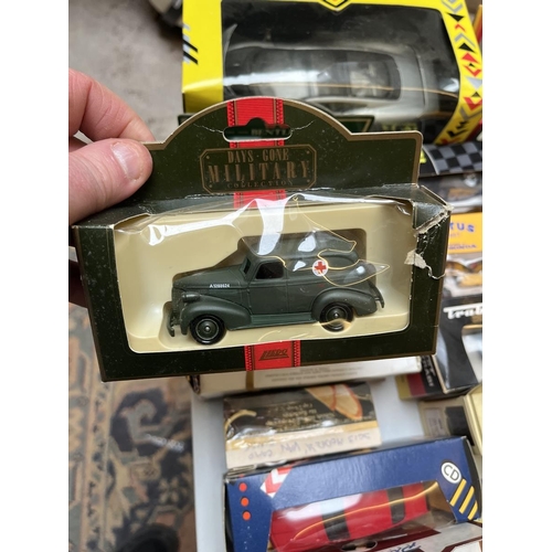 588 - Collection of die cast vehicles in original boxes