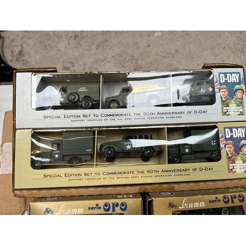 590 - Collection of die cast vehicles in original boxes