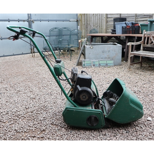 703 - Atco cylinder mower/scarafier 