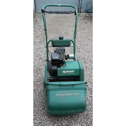 703 - Atco cylinder mower/scarafier 