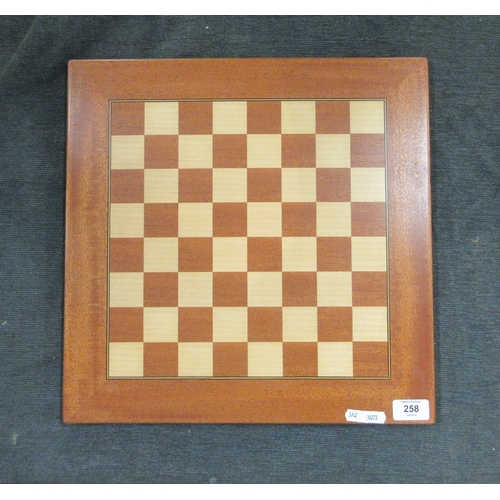 258 - Inlaid chessboard