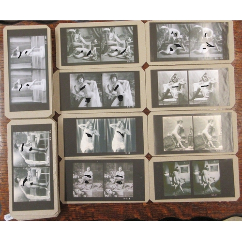 282 - 29 erotic stereographs