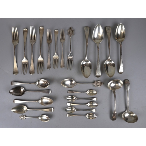 4 - Collection of hallmarked silver flatware - Approx weight: 1.156Kg