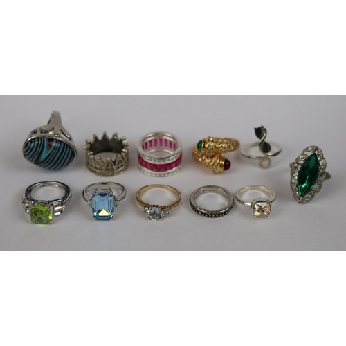 64 - 11 costume rings