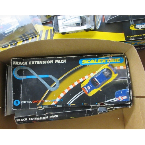 251 - Scalextric in original box together with a box of cars