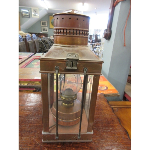 286 - Copper oil lantern