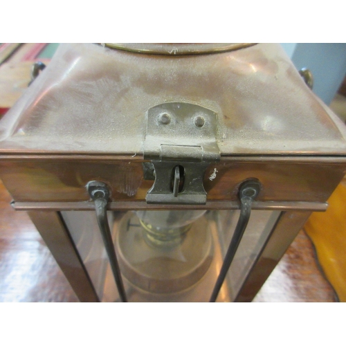 286 - Copper oil lantern