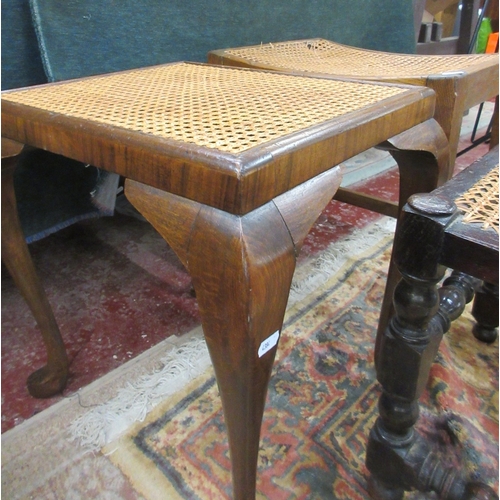 304 - 3 bergere seated stools