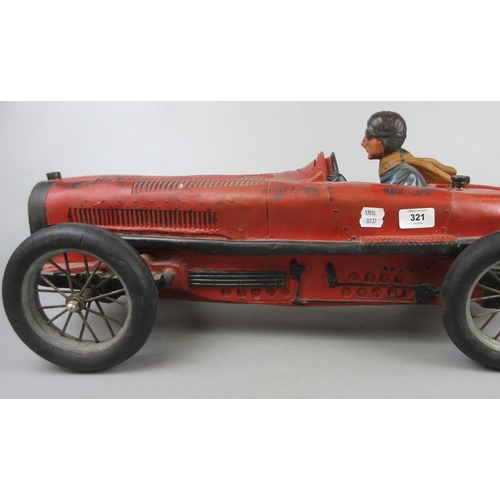 321 - French model racing speedster