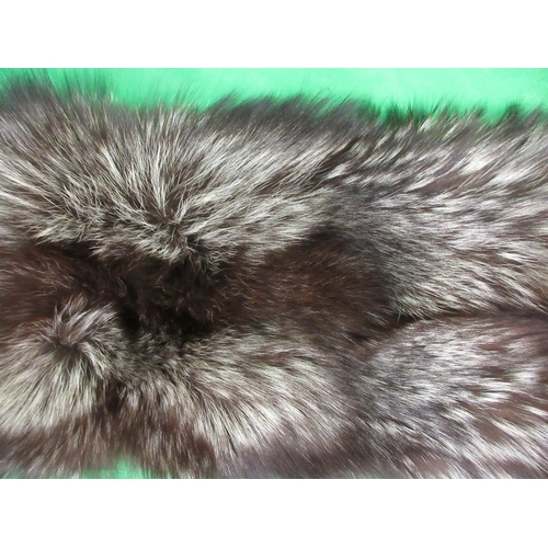 329 - 1950's very fine Silver Fox fur stole, in excellent condition