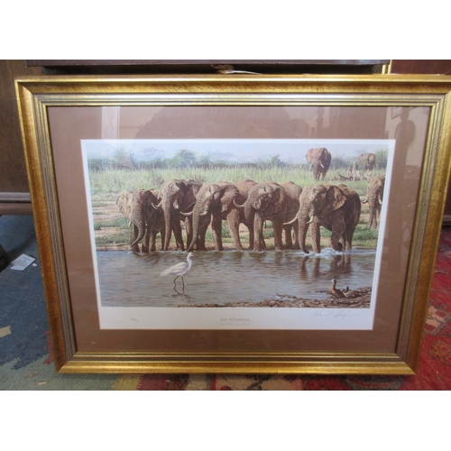 567 - Large collection of Alan Hunt L/E prints - African Wilderness The Sappi portfolio limited edition fr... 