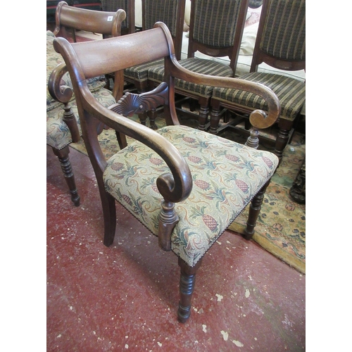 601 - Pair of Georgian armchairs