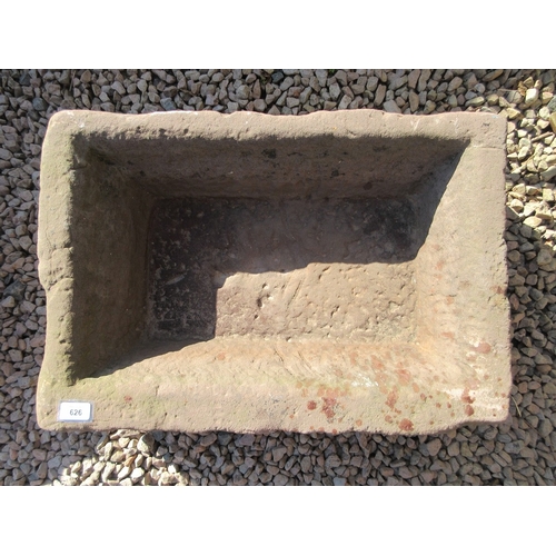 626 - Large natural stone trough