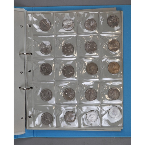 126 - Coins - Binder full of GB decimal coins