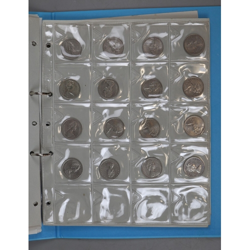 126 - Coins - Binder full of GB decimal coins