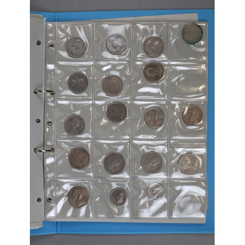 126 - Coins - Binder full of GB decimal coins