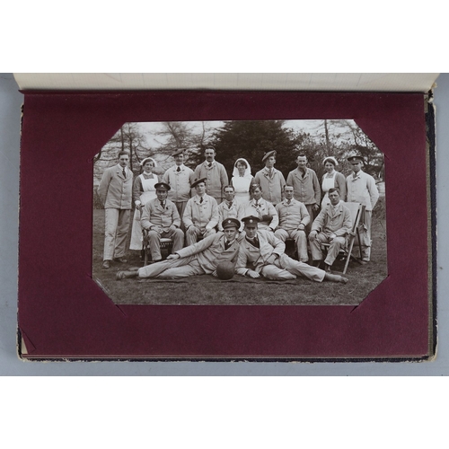 135 - Souvenir of the Great War - The Roll of Honour Album. Photos of soldiers include Ernest Freeman (Col... 