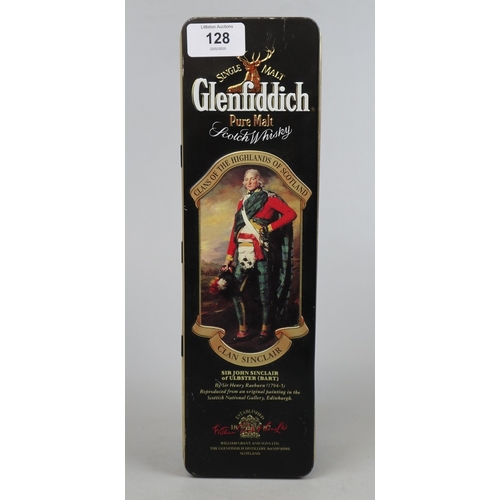 148 - Bottle of Glenfiddich Special Reserve Single Malt Scotch Whisky in case - Sinclair Clan