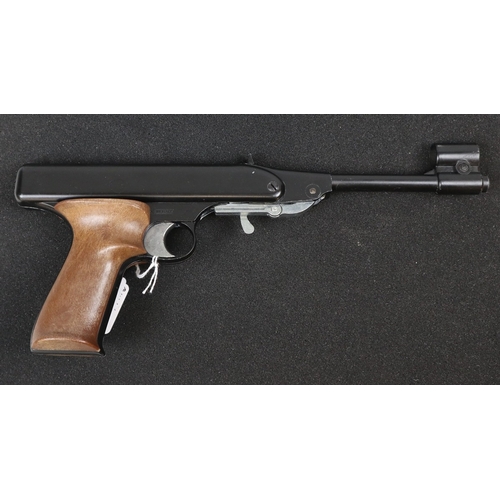 166 - 1 x Oklahoma.177 break barrel air pistol, serial no. DN 43236. Made in Italy.