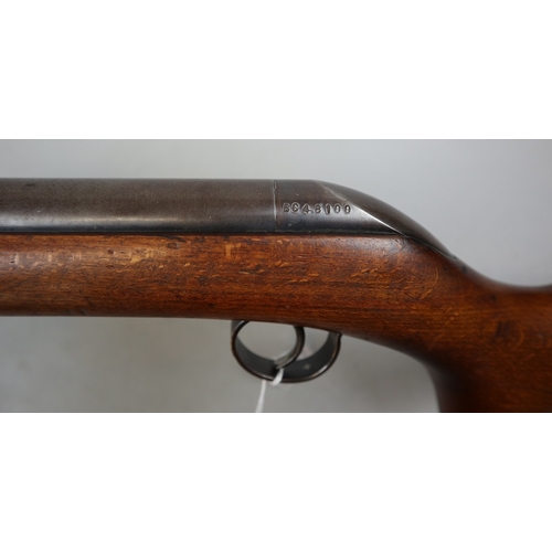 169 - BSA Cadet .177 air rifle - serial no.BC48100, made between 1951-1962.