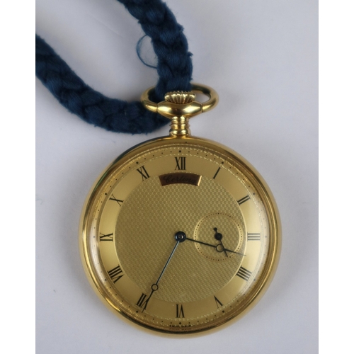 18 - Gents gold tone pocket watch by Certina