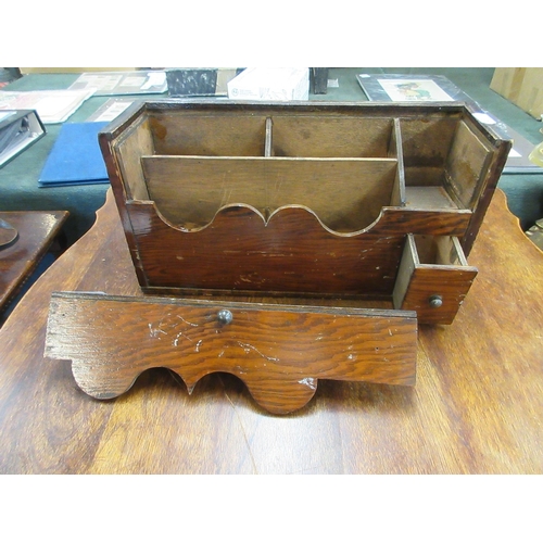 277 - Antique desk tidy