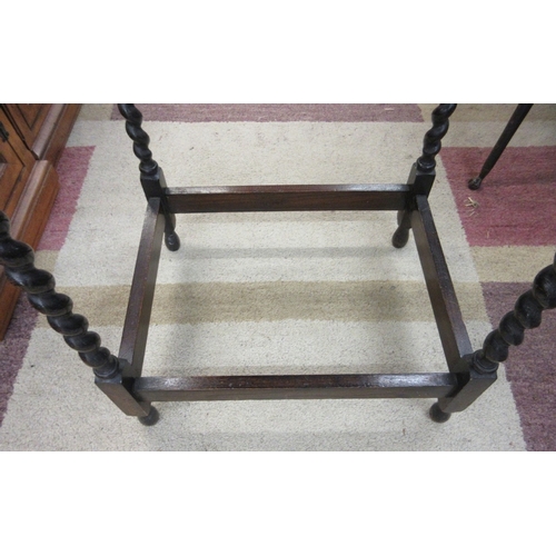 311 - Oak barley-twist occasional table