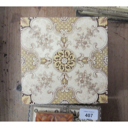 407 - Collection of early tiles to include Minton