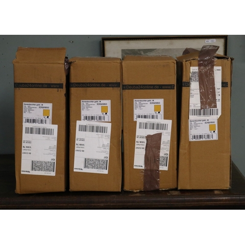 507 - 4 candelabras - unused in boxes