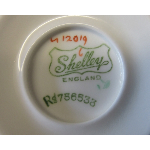 573 - Collection of tea cups and saucers etc to include Shelley and Folley