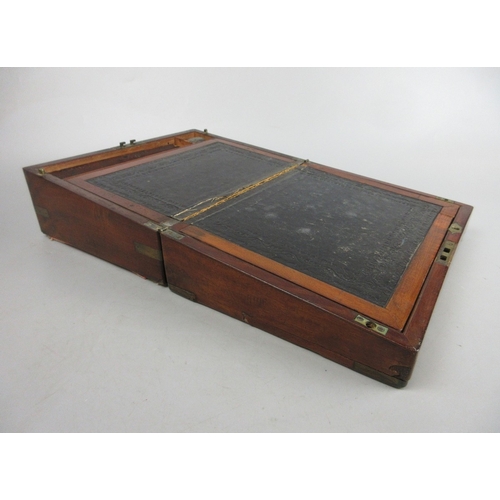 594 - Mahogany writing slope