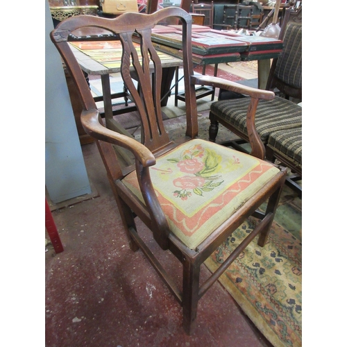 602 - Antique Elm armchair