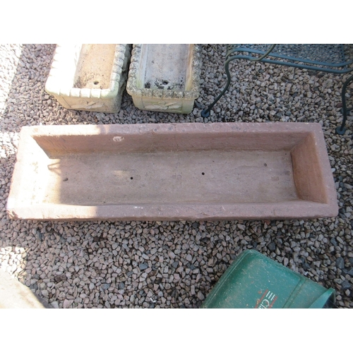 627 - Large natural stone trough